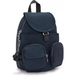 Kipling Navy Blue Small Lovebug Travel Daily Backpack Clean with Keychain